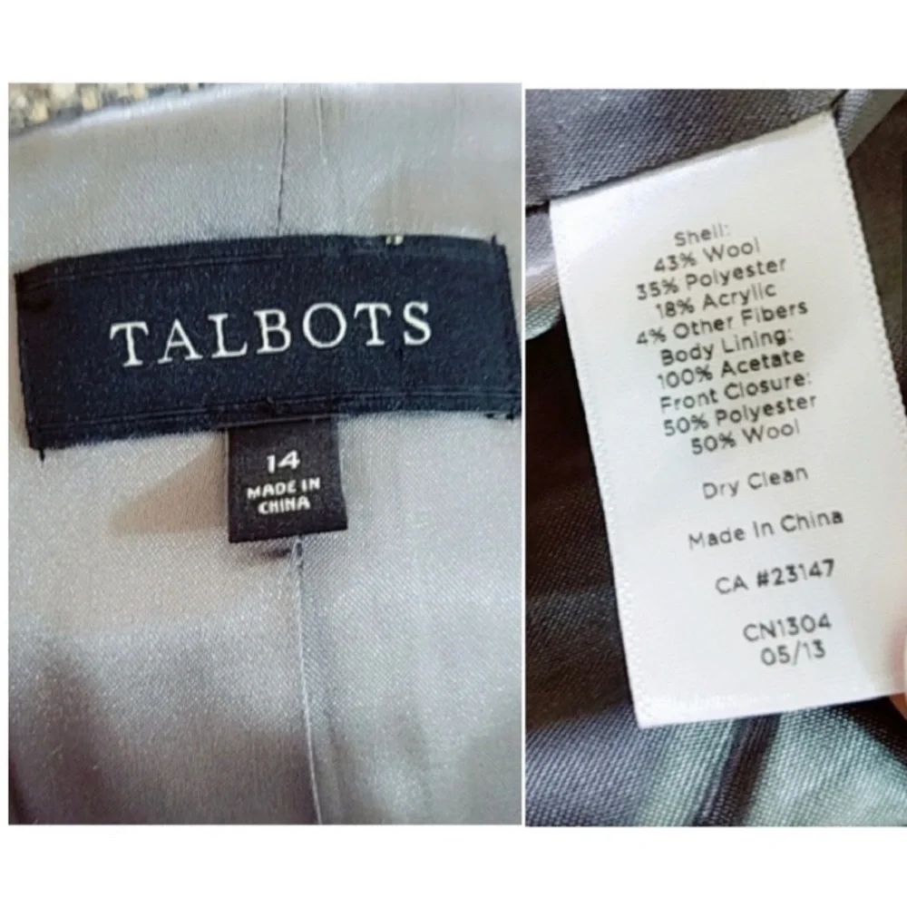 TALBOTS Wool Coat - Picture 7 of 8